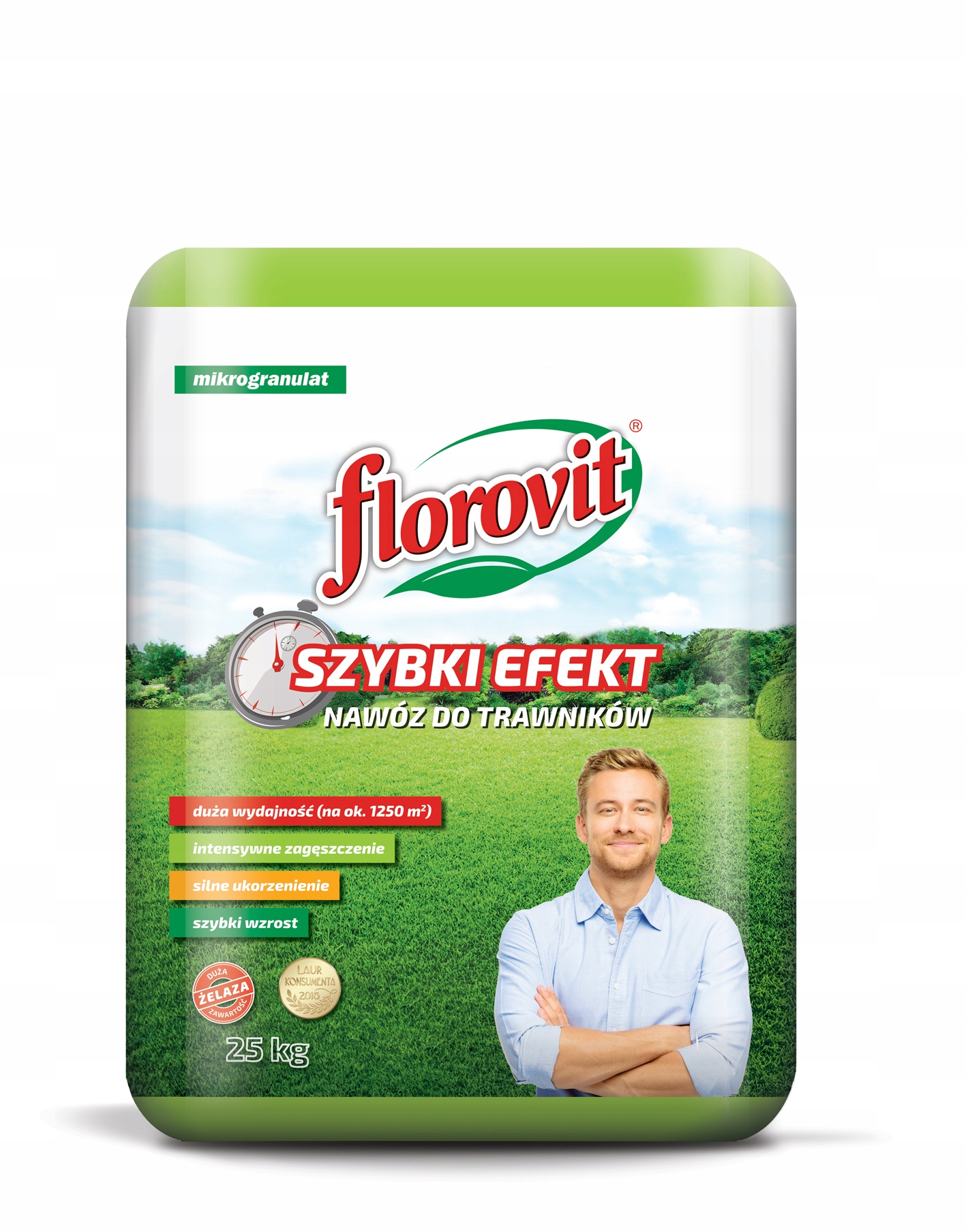 Nawóz Do Trawy Szybki Efekt Granulat Florovit Preparat Do Trawników 25 Kg