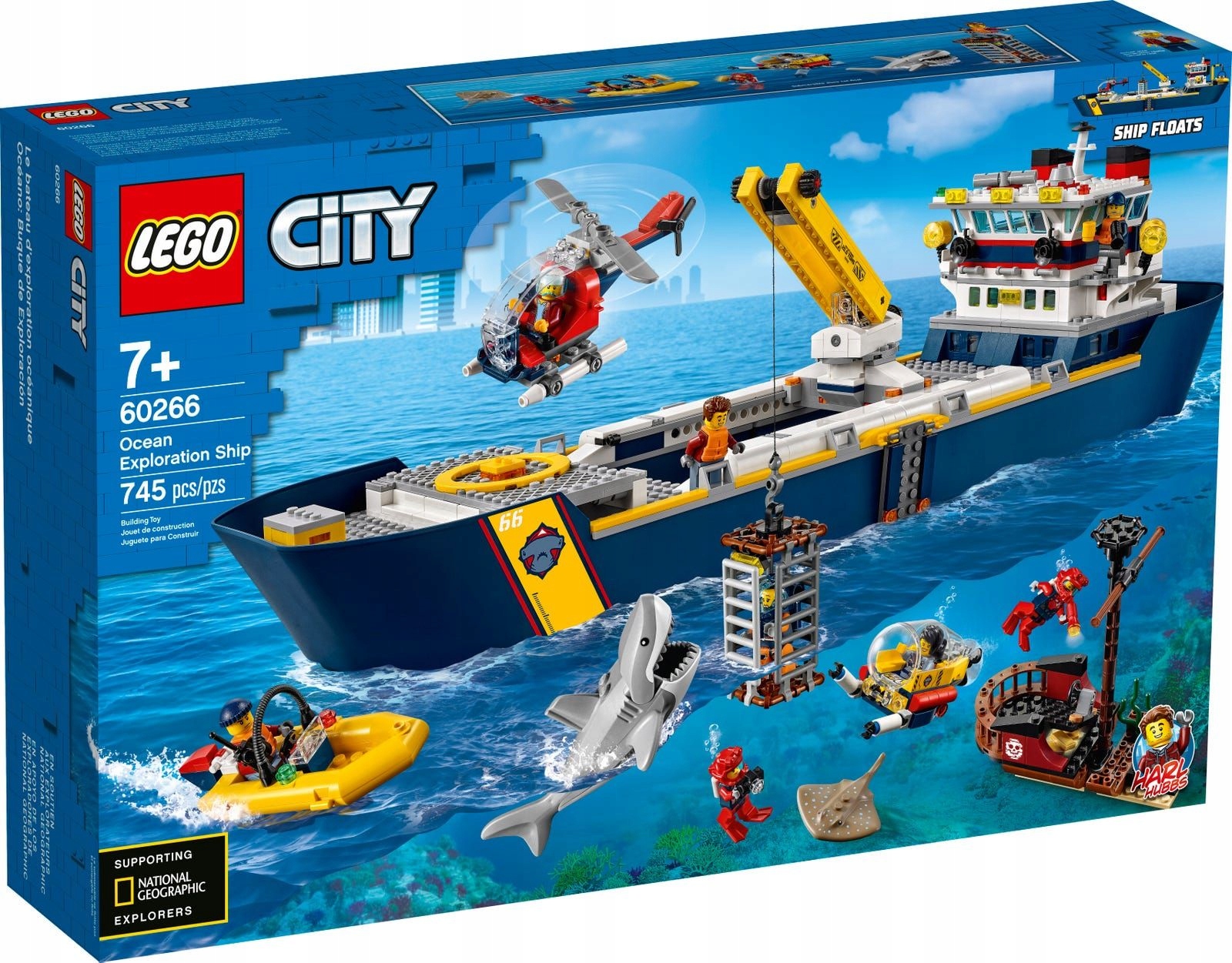 

Lego 60266 City Statek badaczy oceanu