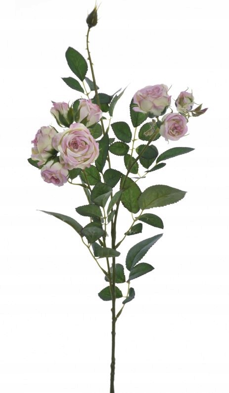 

Róża sztuczna gałązka Róży kwiat Zieleń-róż 70 cm