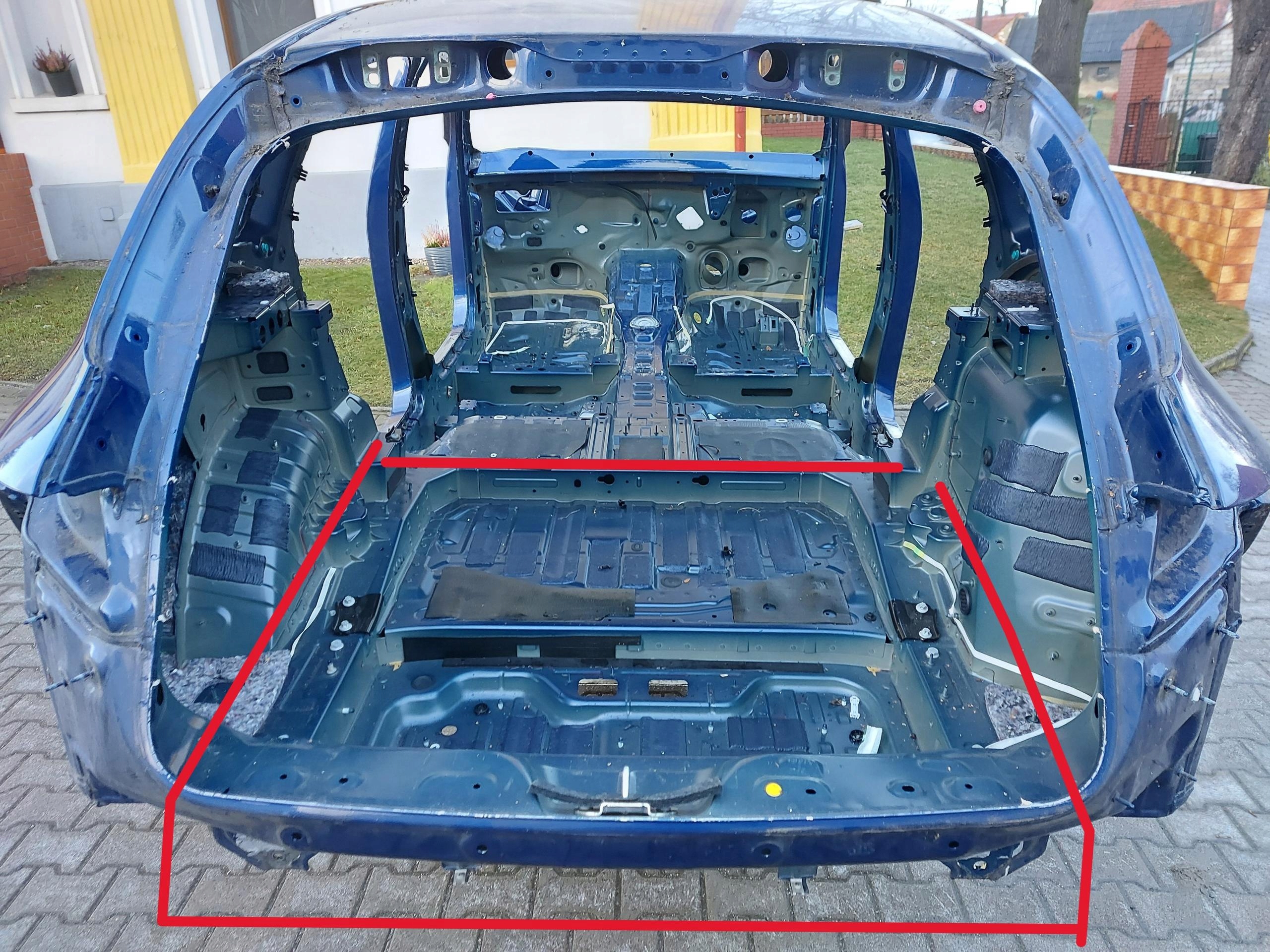 Mercedes EQC 400 W293 N293 sump floor boot