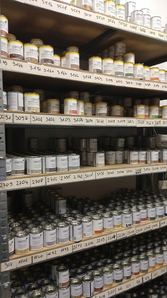 Osmo 3075 wosk twardy olejny olej 2,5 L CZARNY Pojemność 2.5 l