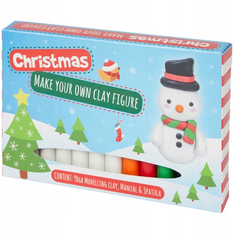 

Zrób To Sam Bawłan Świąteczna Figurka Z Gliny Diy