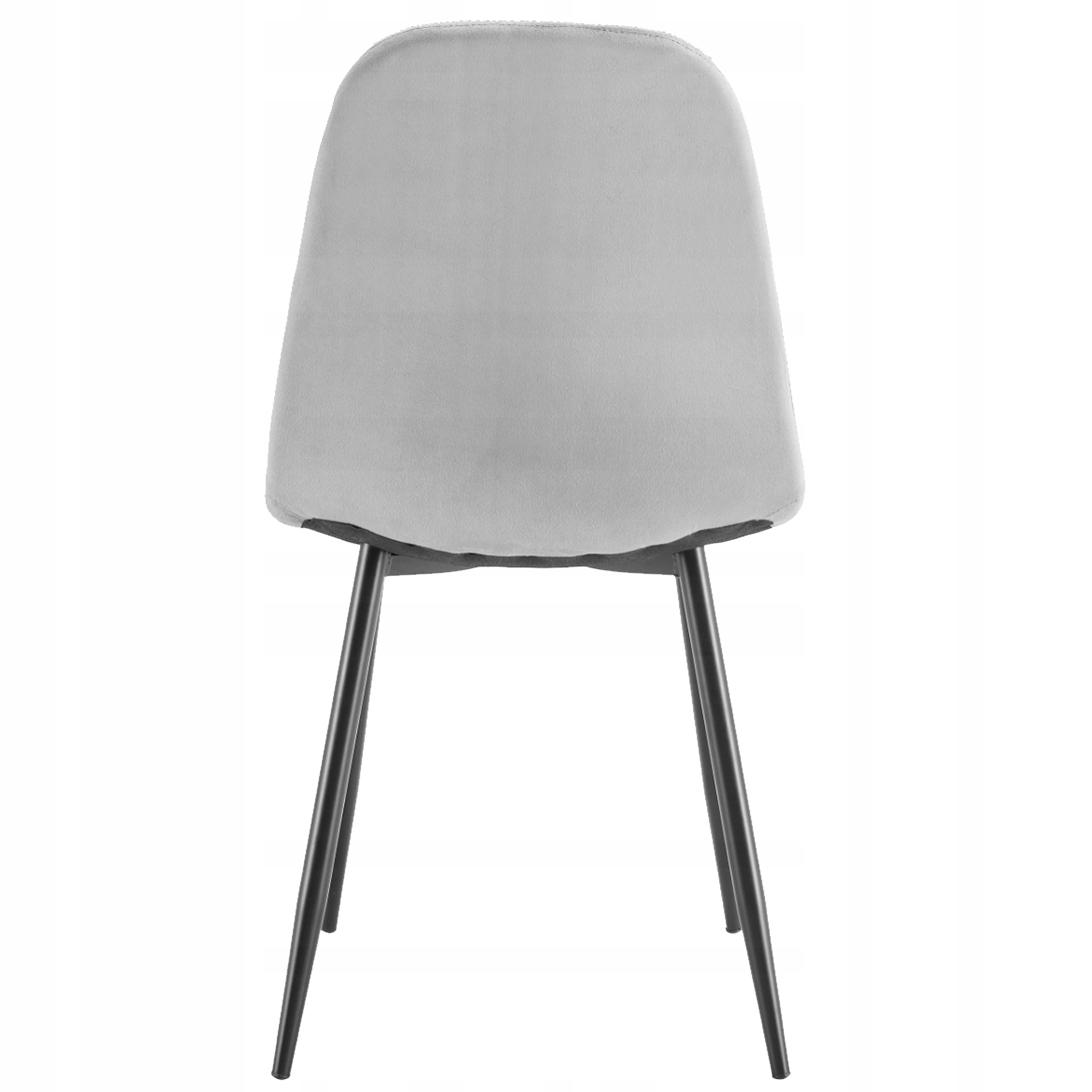 NOWOCZESNE KRZESŁO KUCHNIA JADALNIA SALON TAPICEROWANE MONICA KT103 SZARE Kolor korpusu czarny