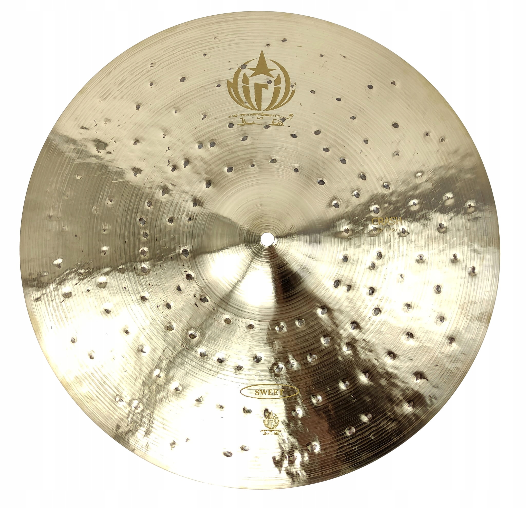 Diril Sladké logo Custom Gold Crash 17"
