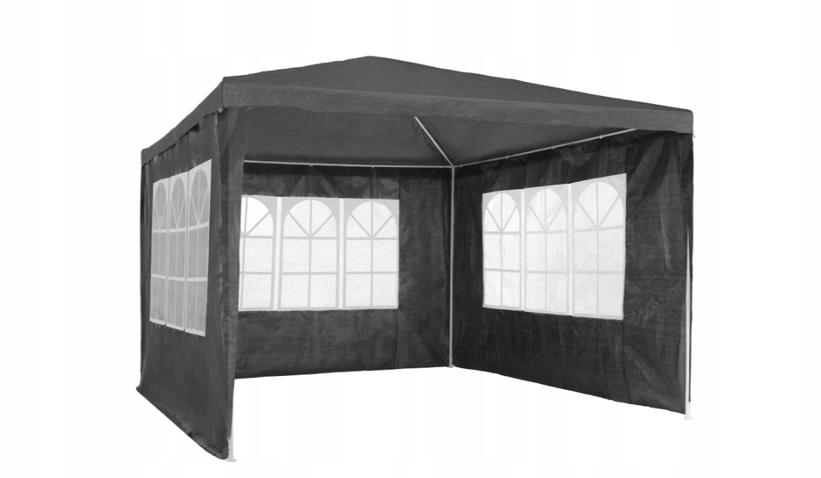 WODOODPORNY PAWILON OGRODOWY ZADASZENIE OGRODU PAWILON DO OGRODU 3x3m