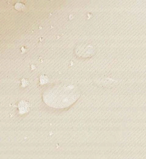 Zasłona ogrodowa z RZEPEM na taras kremowa 155x240 Długość 2.4 m