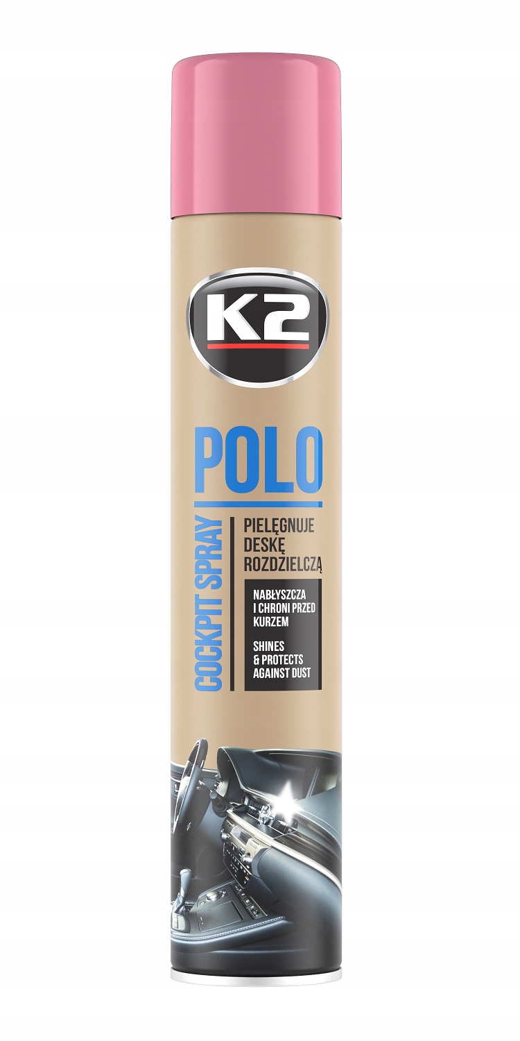 K2 Polo Plak 750ML Kokpit Plastiki zapach Woman