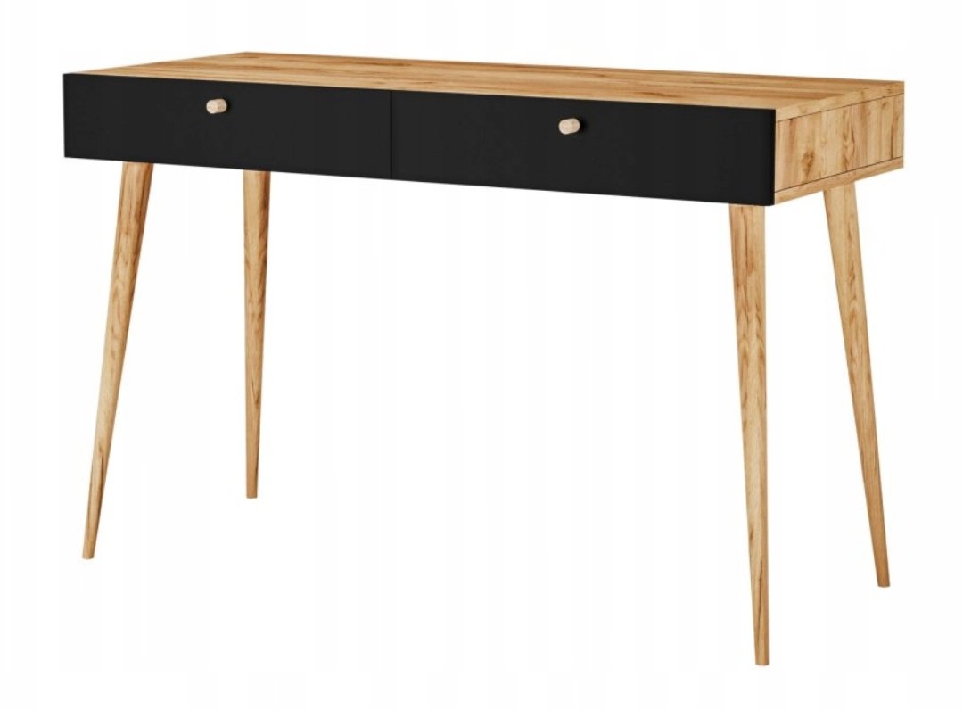 BIURKO TOALETKA Z SZUFLADAMI DĄB/CZARNA TUURI 2S Kod producenta S_TURRI2S