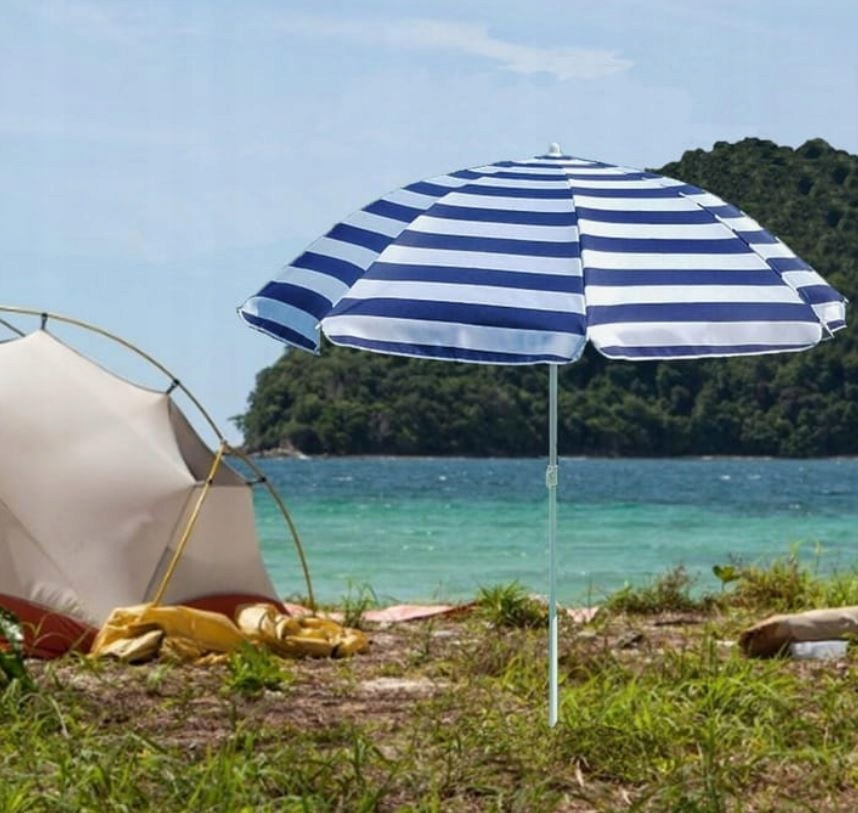 PARASOL OGRODOWY PLAZOWY BALKONOWY SKŁADANY Z REGULOWANY 180CM XXL EAN (GTIN) 5902431036199