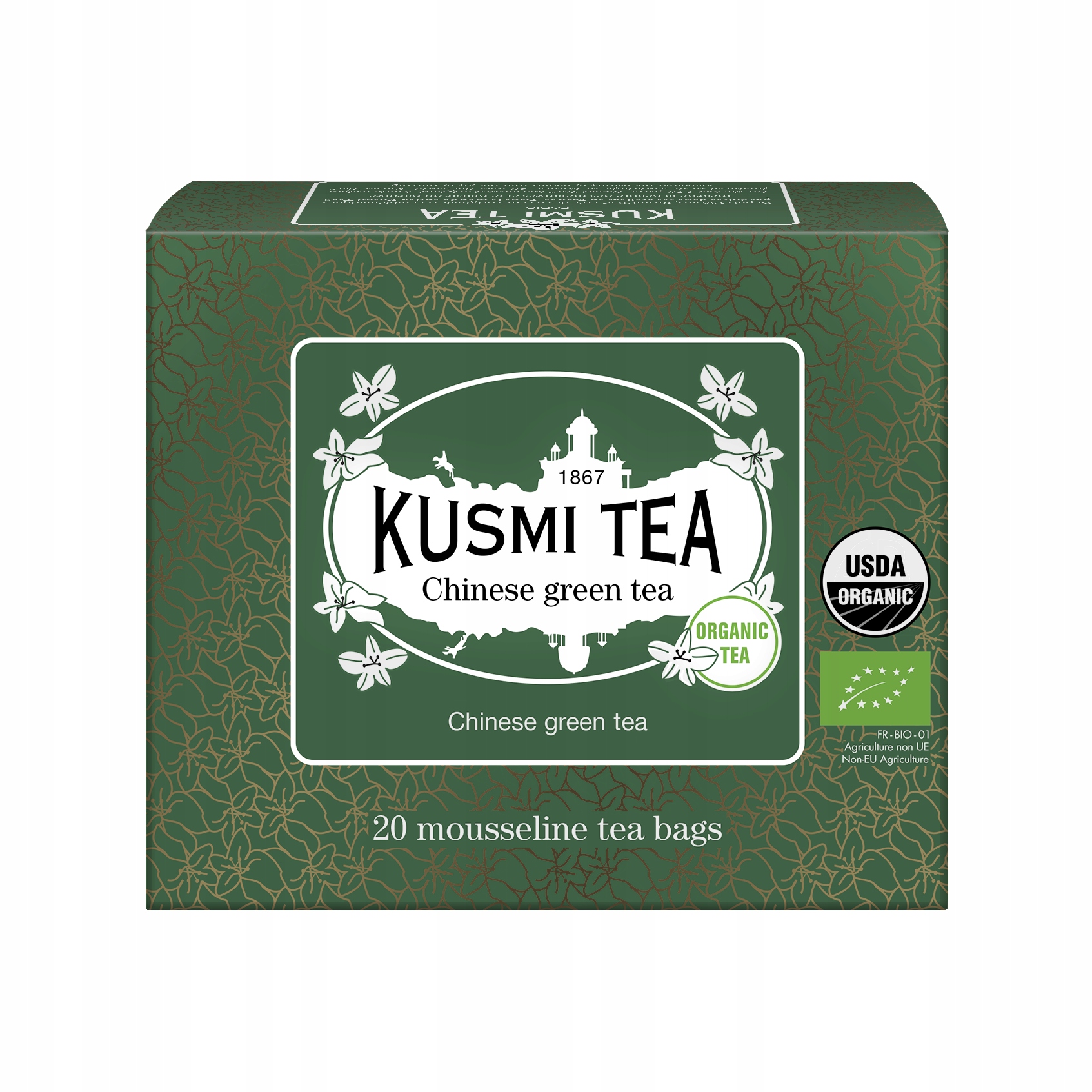 Zelený Kusmi Tea Čaj v sáčcích 40 g