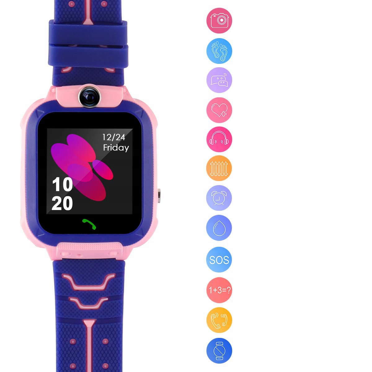 IP67 SMARTWATCH DLA DZIECI GŁOS 1.44" DOTYKOWY LBS Model inny