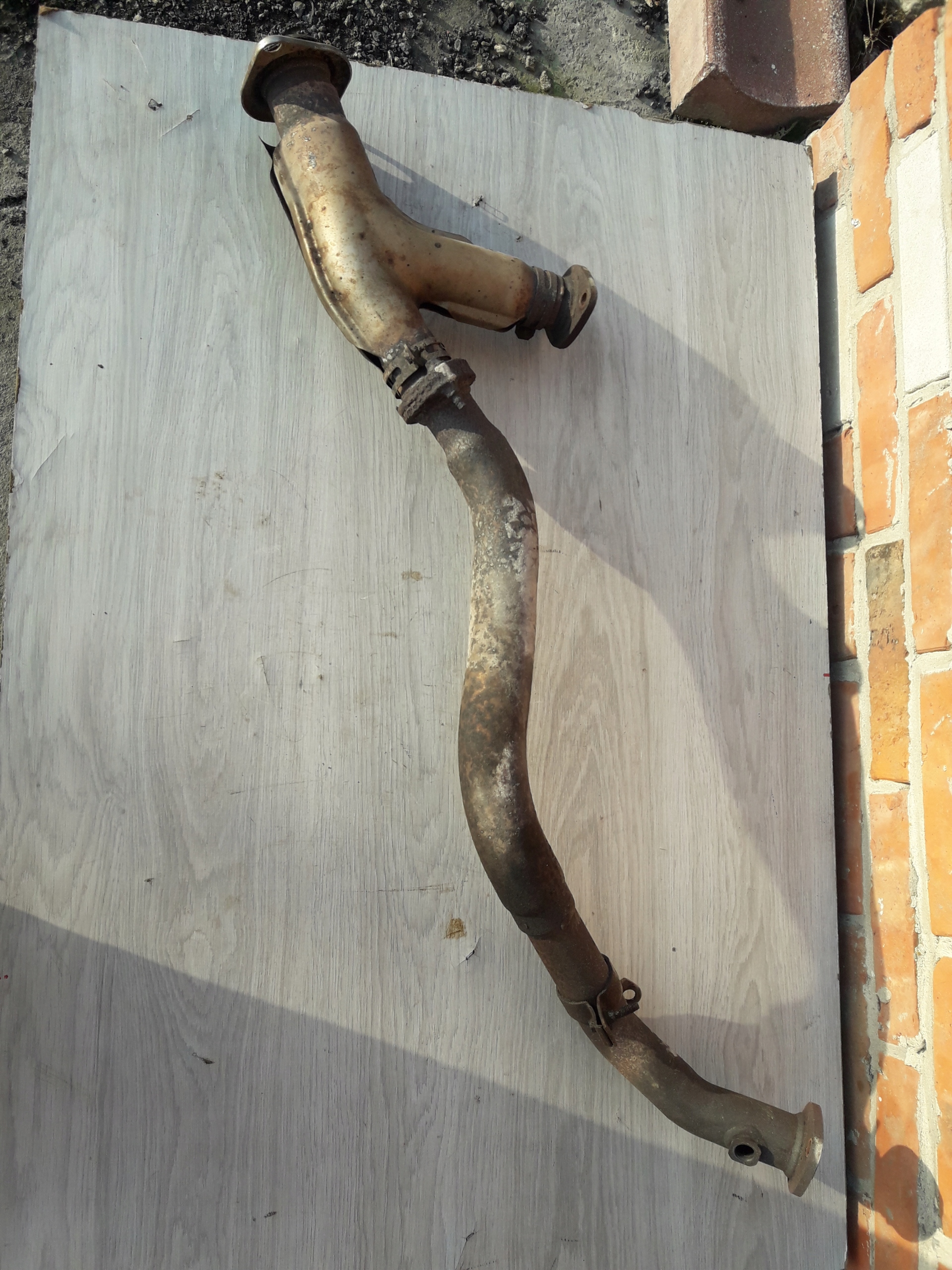 LEXUS RX II 03-09 350 3.5 V6 глушитель выхлопной трубы