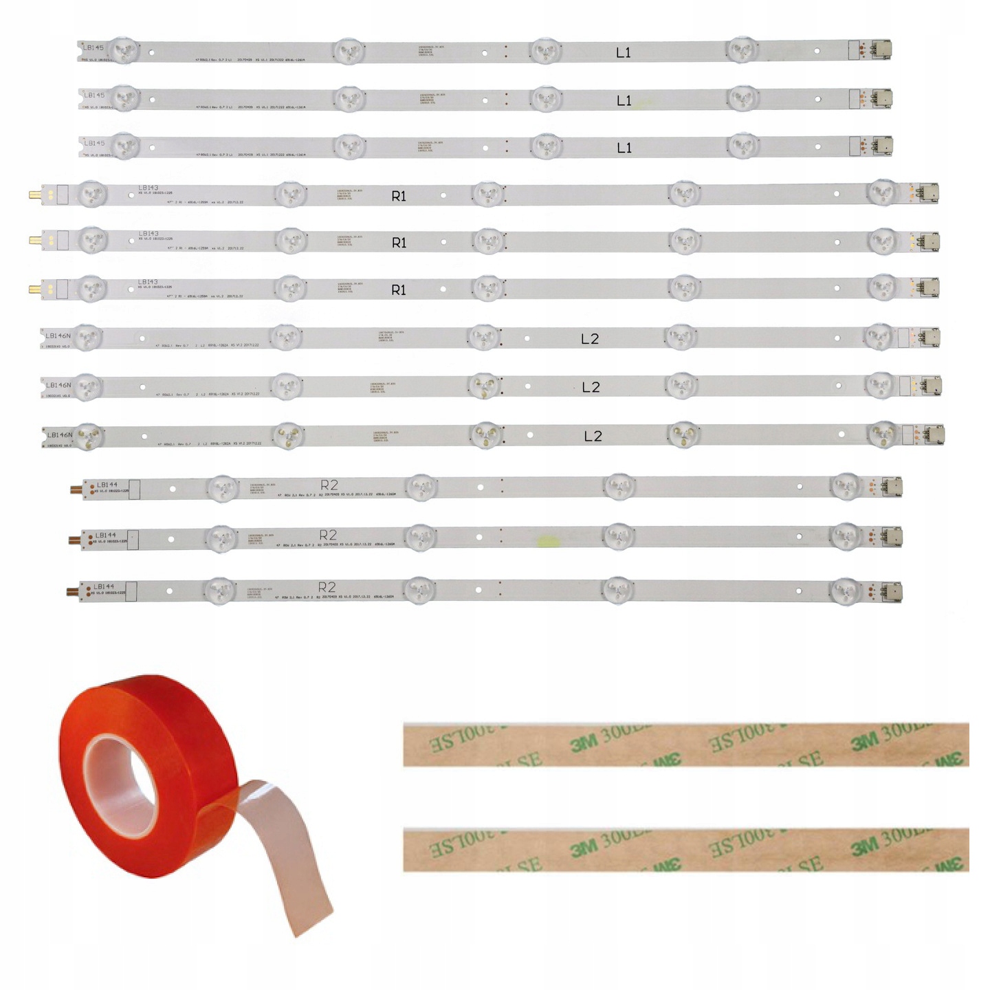 Listwy Led Lg 47LN5400 47LN575S 47LN575 47LA620S