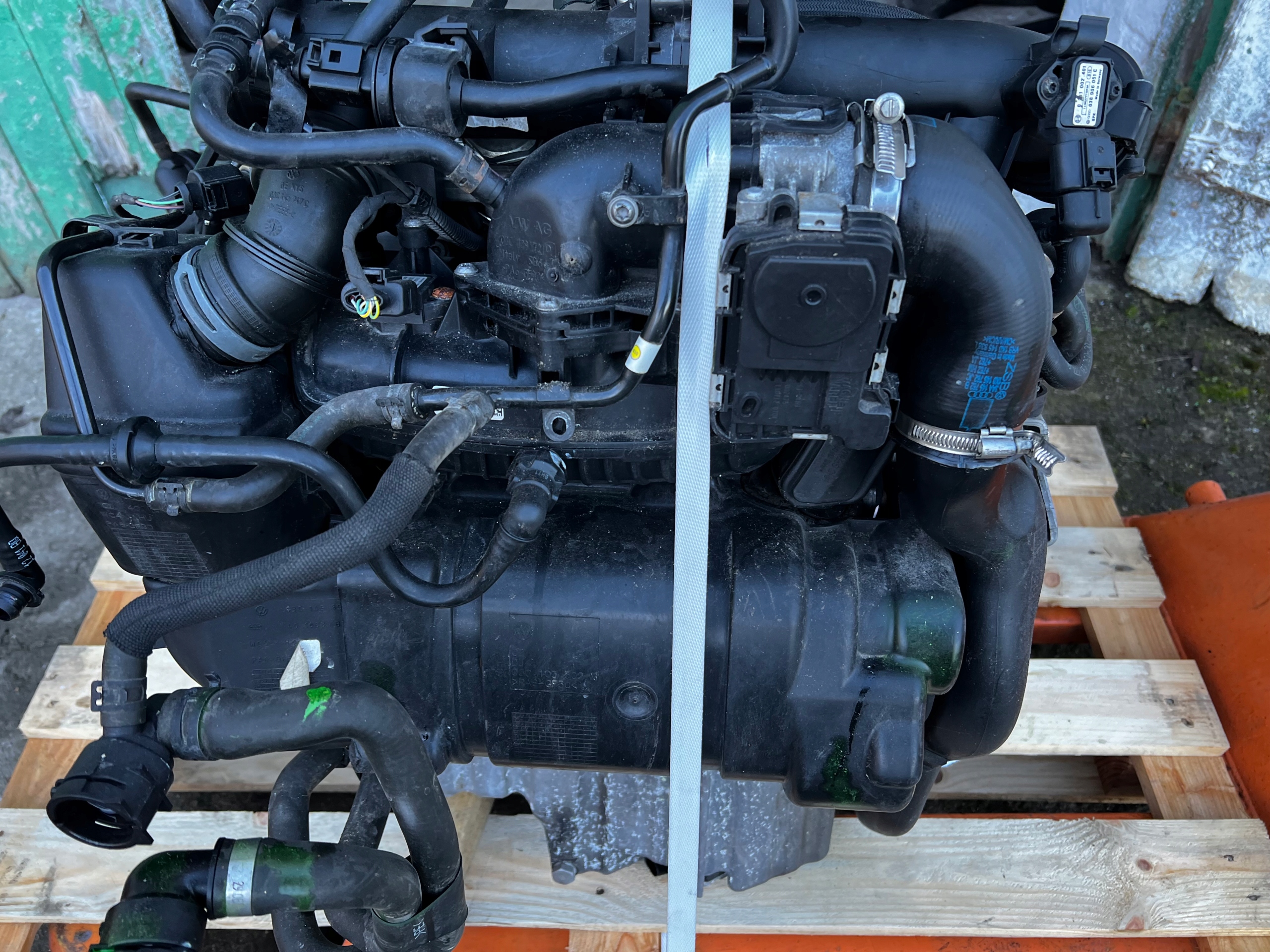 engine complete VW PASSAT B7 TOURAN 1.4 TSI CDG CDGA 110KW 150KM