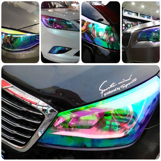 FOLIA DO PRZYCIEMNIANIA LAMP KAMELEON + ZESTAW XXL Długość 100 cm