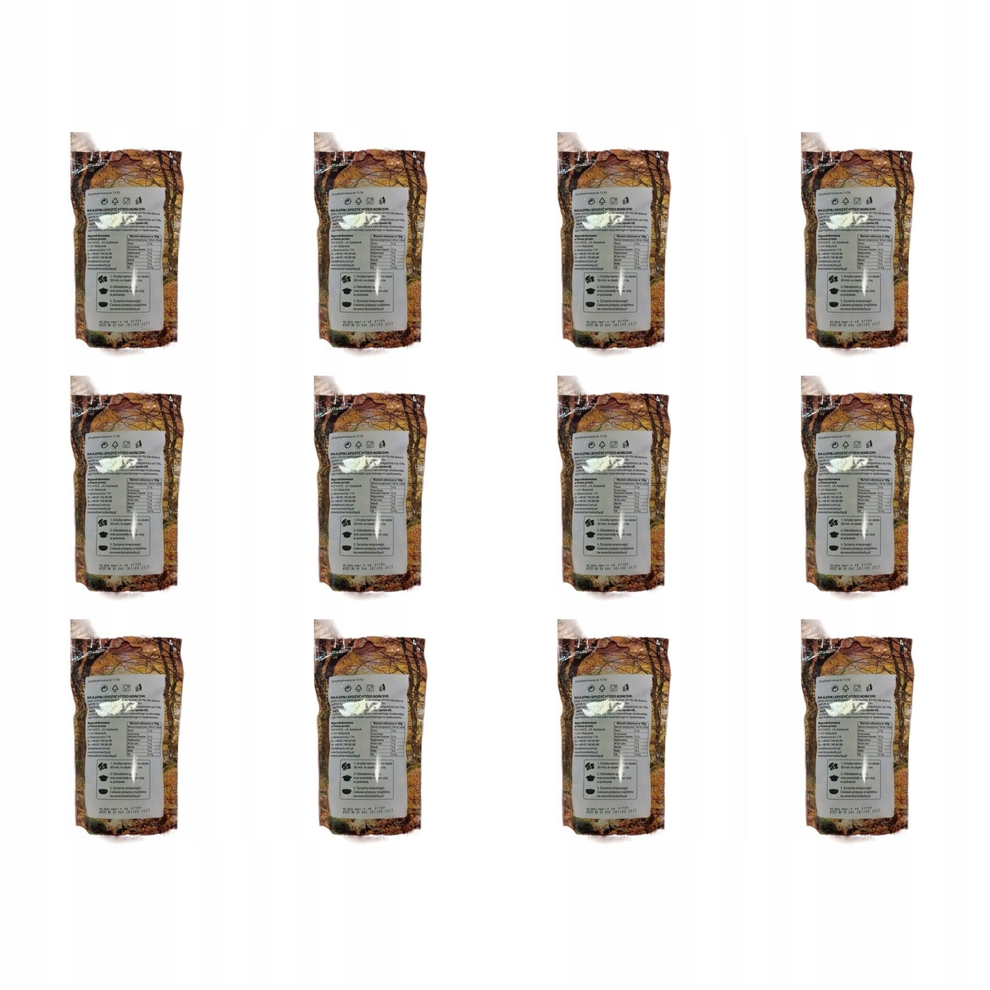 12 x 40 g Leśne Skarby – Červený kozlíček/Kozlíček Bábovka sušená