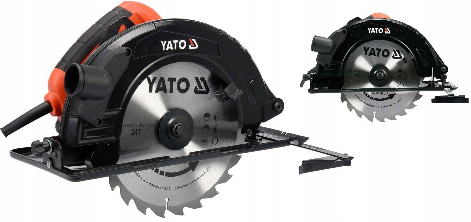 Kotoučová Pila 235 MM 2800 W Yato YT-82154