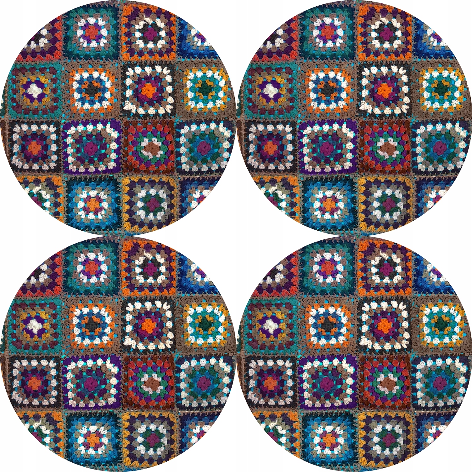 

Zestaw podkładek na stół 4D Frania