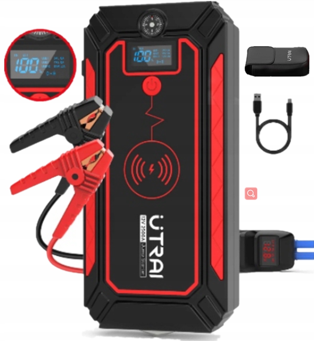 

Powerbank Booster Utrai Jump Starter 12V 2500A
