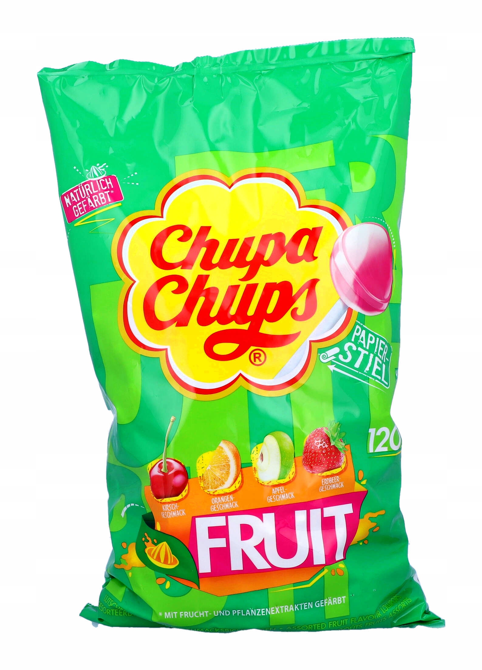 Lízátka Chupa Chups mix chutí Ovocných 120 kusů