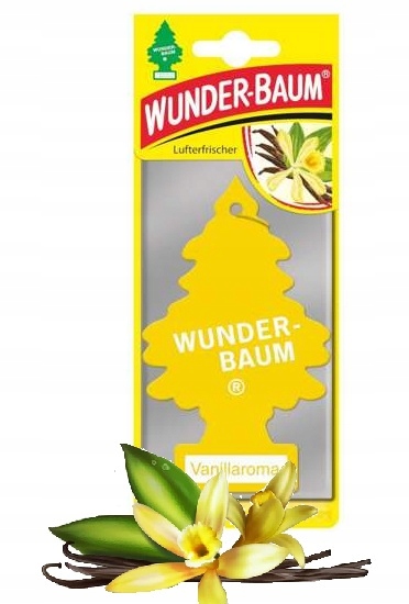 ZAPACH WUNDER BAUM CHOINKA ZAPACHOWA WANILIA Rodzaj zawieszki