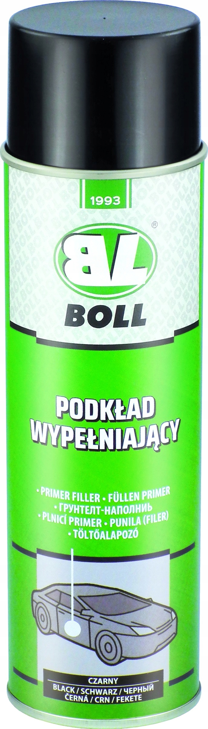 

Boll podkład wypełniający (Spray) Czarny
