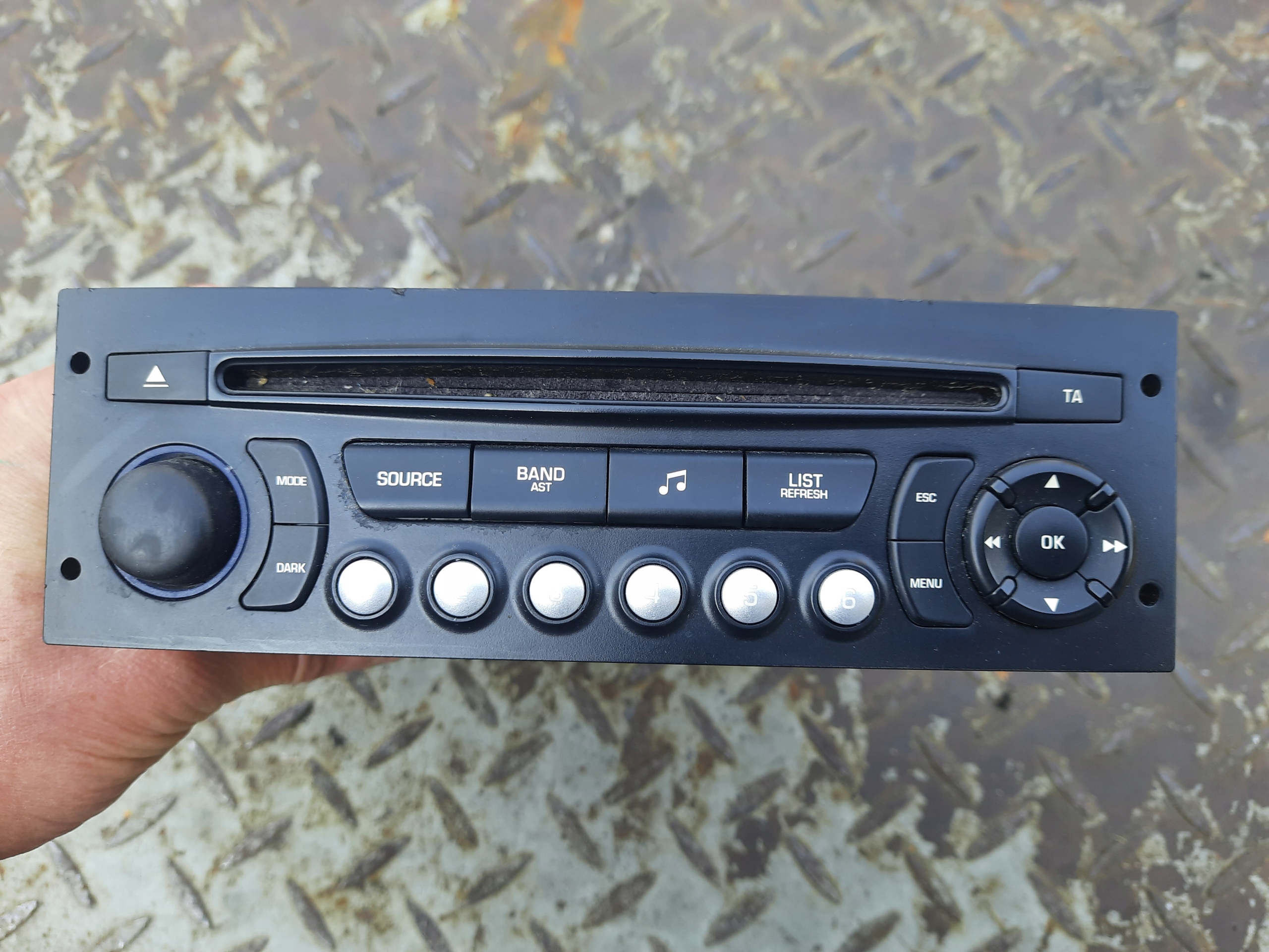 CITROEN C3 PICASSO RADIO 96784950XT