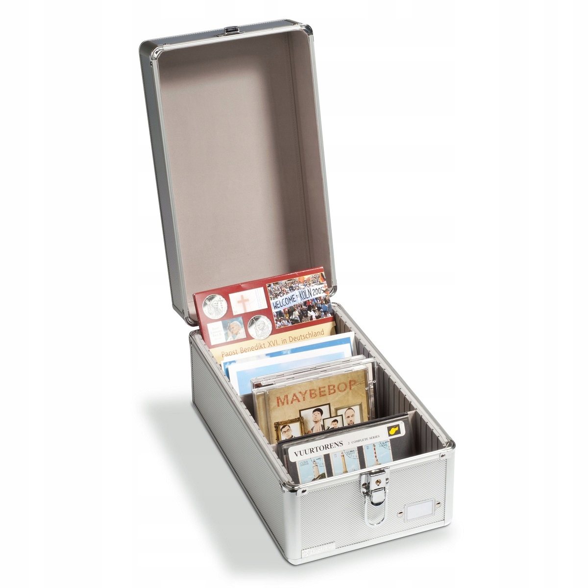 Kufřík na známky, pohlednice, mince Leuchtturm Cargo Multi