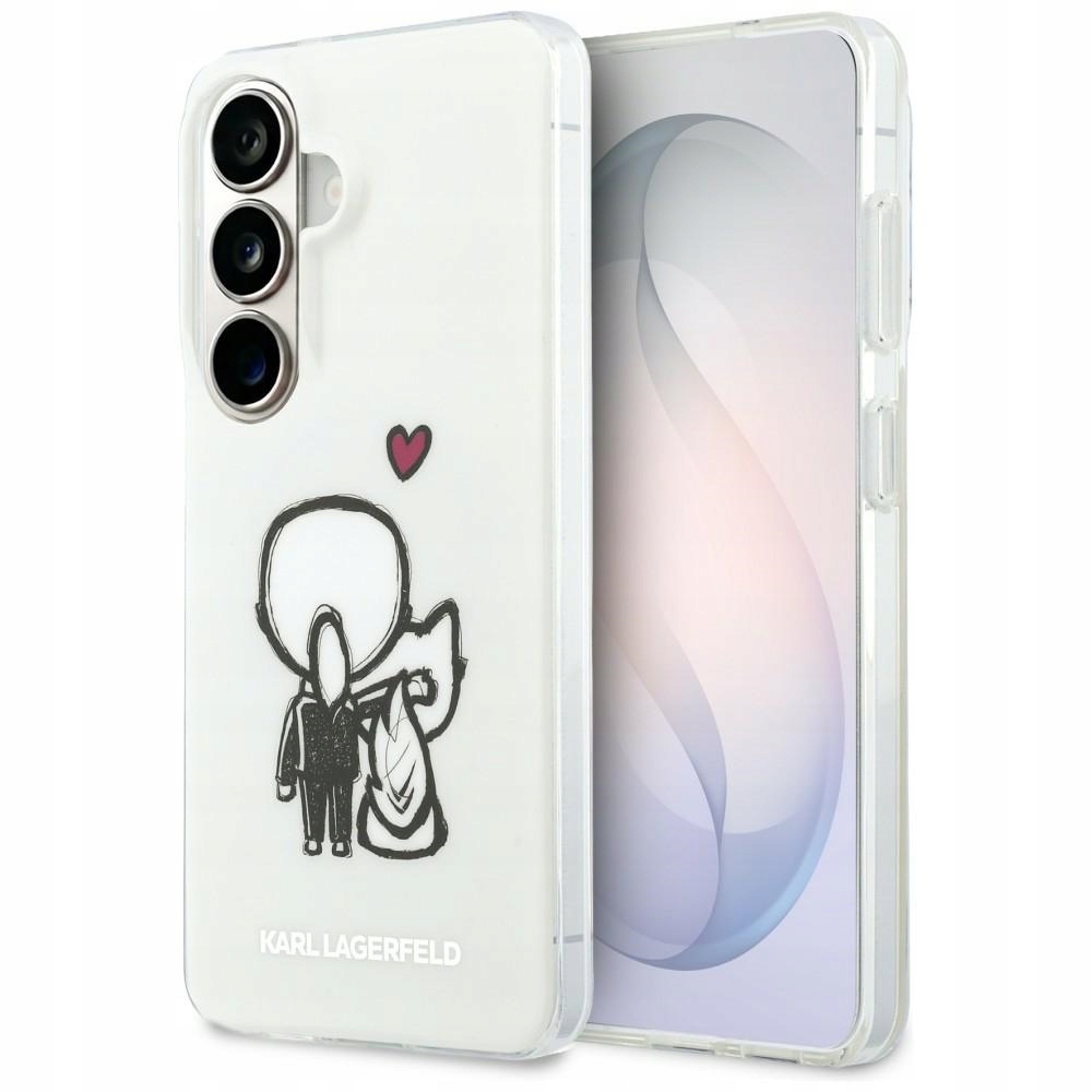 Pouzdro Karl Lagerfeld IML Karl&Choupette MagSafe pro Samsung Galaxy S26
