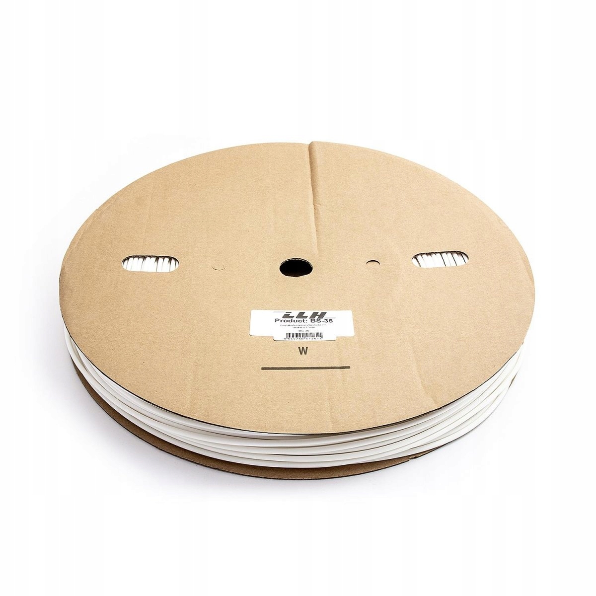 Koszulka termokurczliwa biała 2:1 średnica 3,5mm BS-35 /rolka 200m