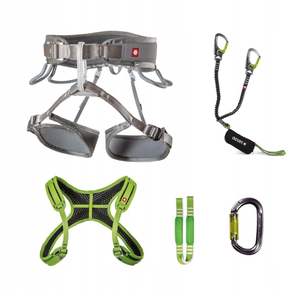 Ferratový set Ocún Via Ferrata Twist Chest Set|XS-M