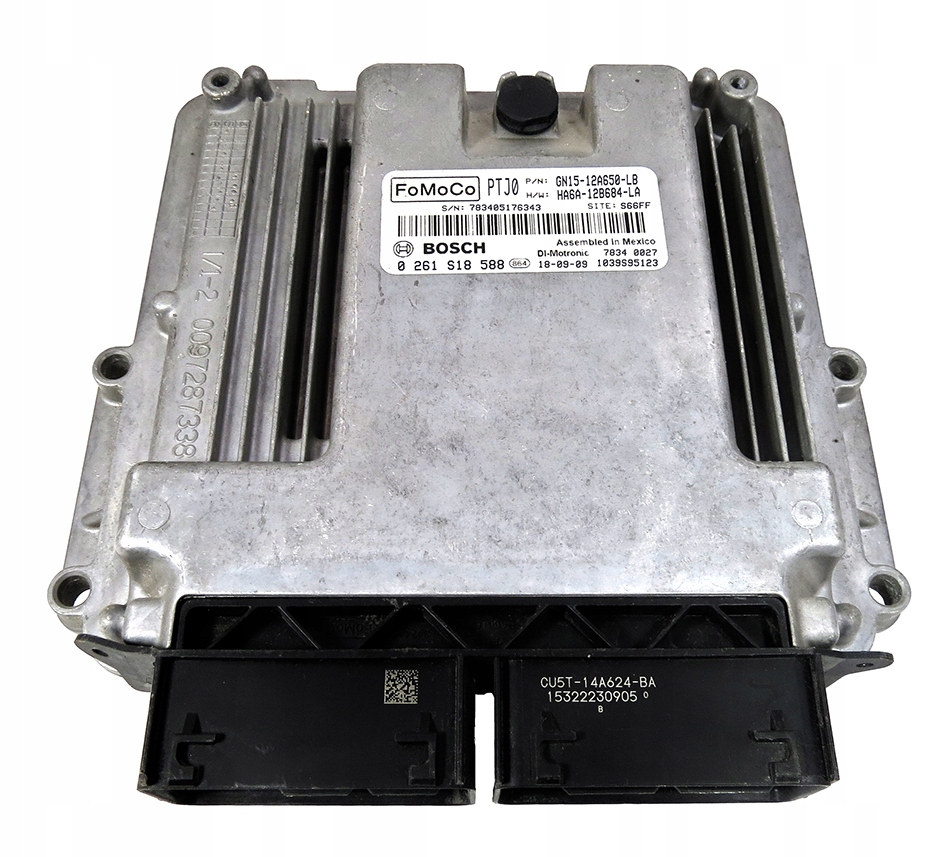 ECU FORD GN1512A650LB HA6A12B684LA 0261S18588