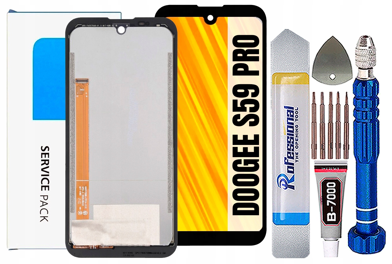 Displej Pro Doogee S59 S59 Pro Originální LCD Displej