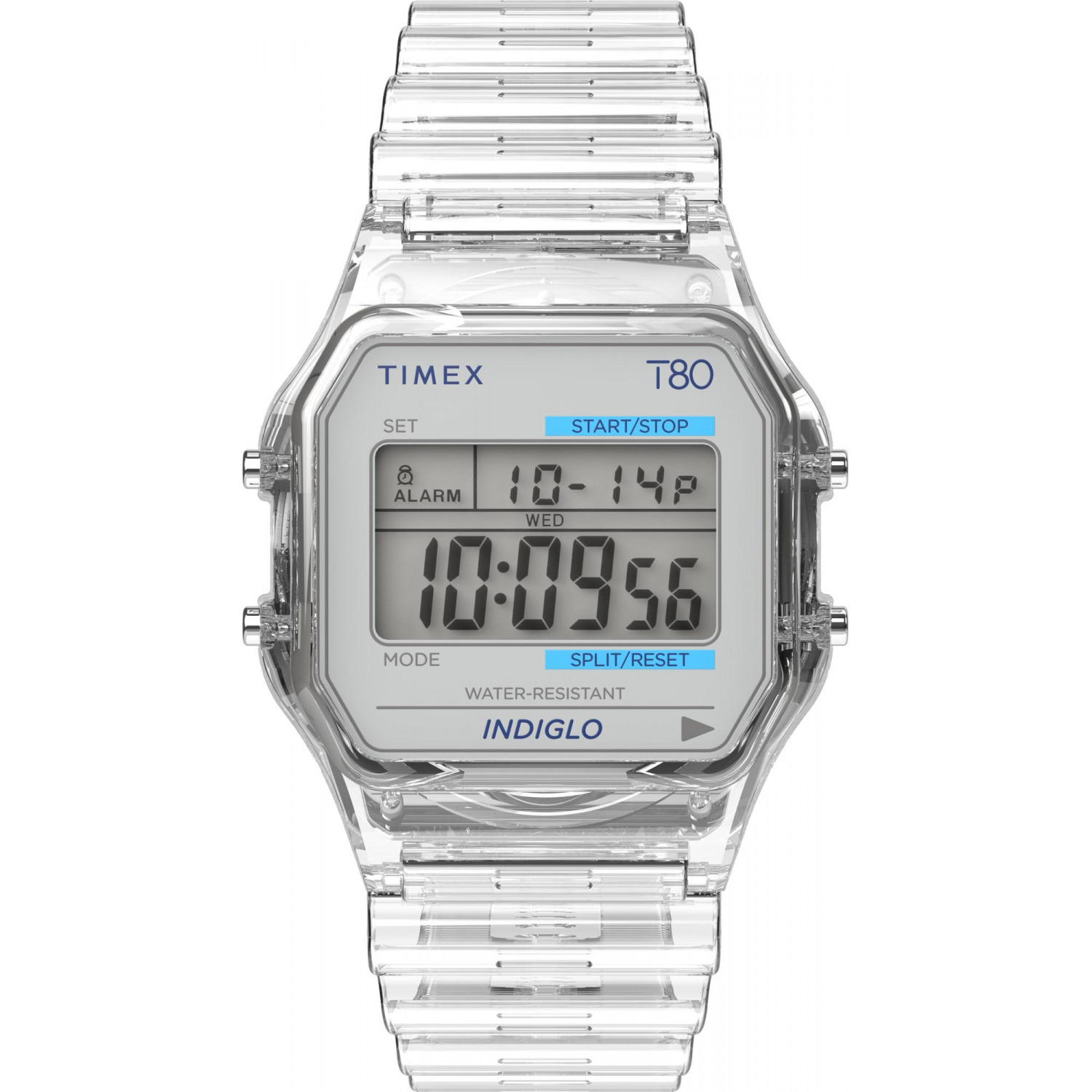 Dámské hodinky Timex TW2Y36400 bezbarvé