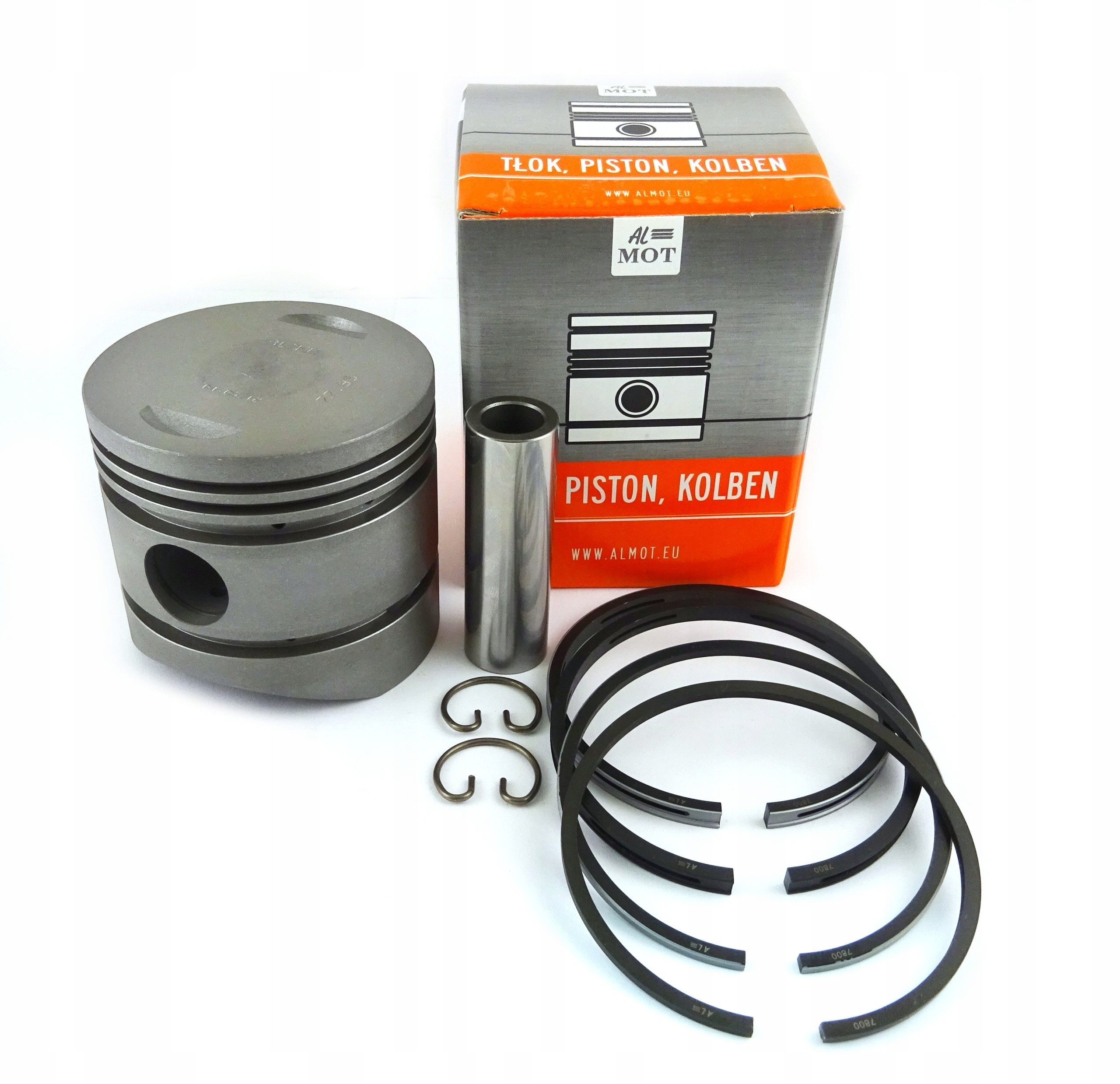 TŁOK URAL OWALIZOWANY + PIERŚCIENIE + SWORZEŃ + SEGERY 78.20 MM ALMOT