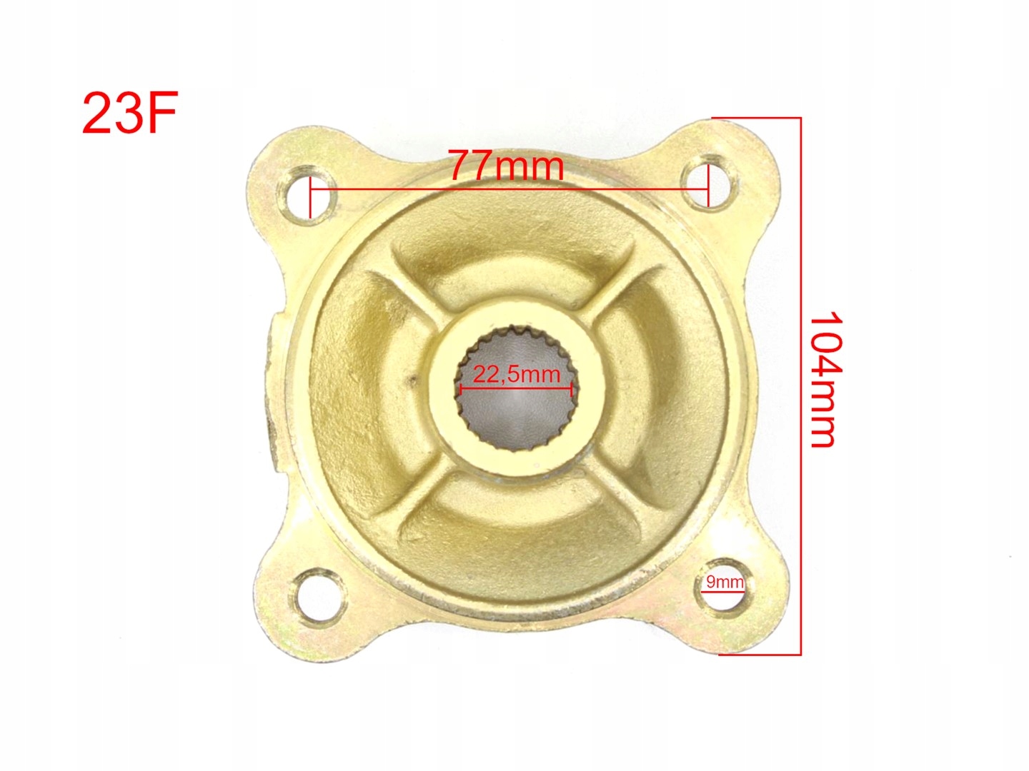 PIASTA KOŁA FELGI OSI TYŁ ATV150 GY DIABLO Producent inny