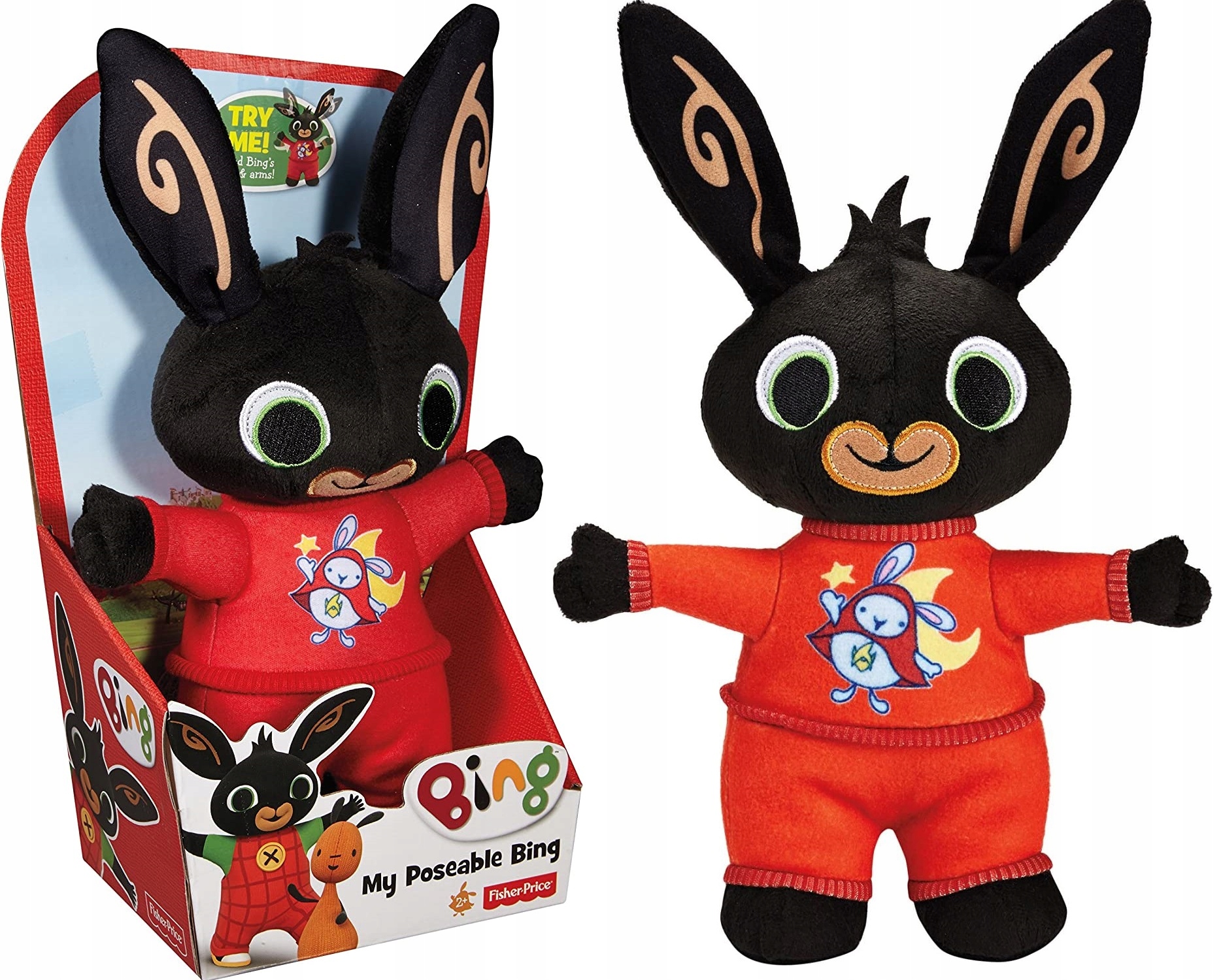 

Fisher Price Królik Bing Ruchome Ręce I Uszy DHJ33