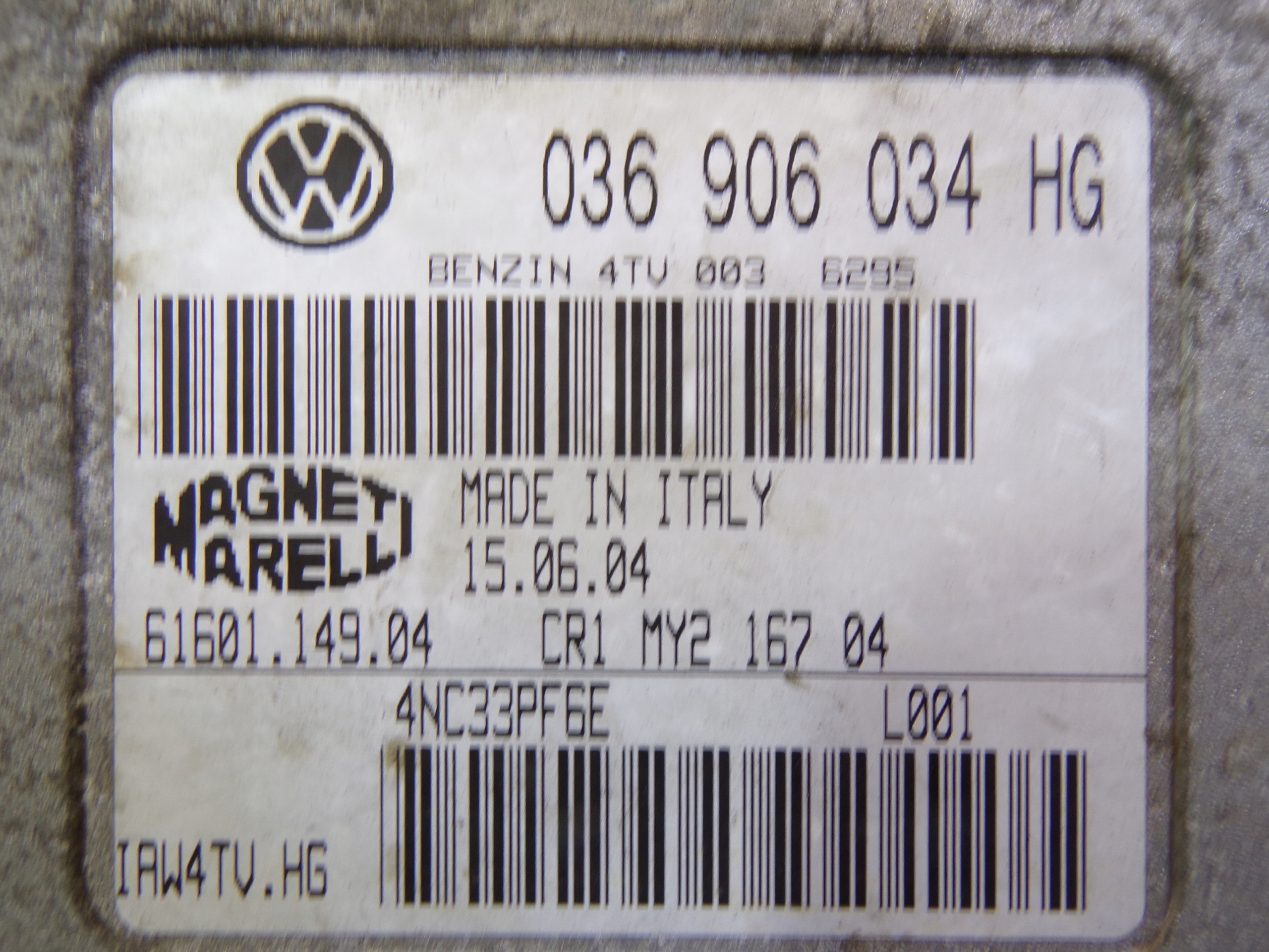 Montaggio STARTOWY SKODA FABIA 1 e 1.4 036906034HG