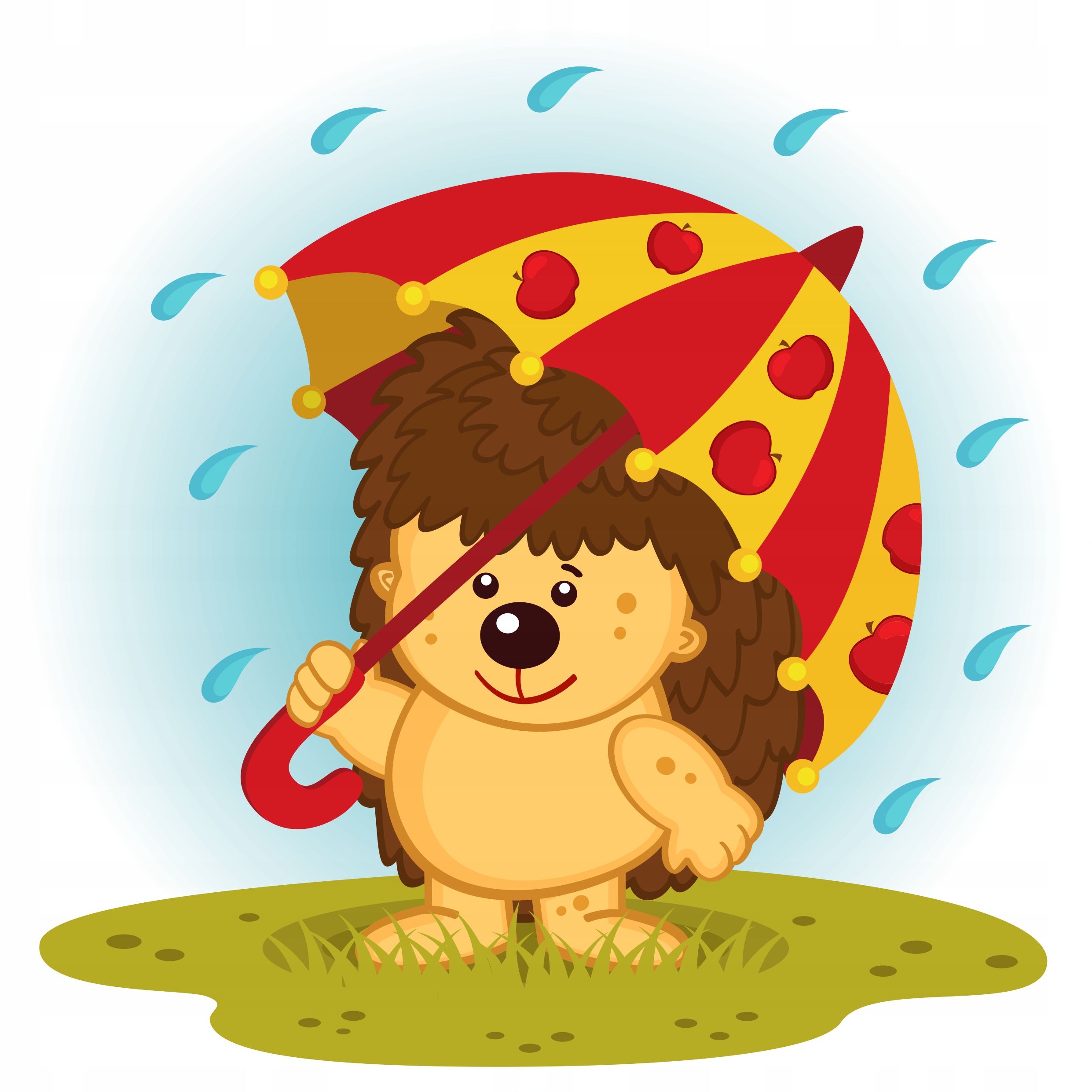 Ежик дождь. Ежик с зонтом. Ежик под зонтиком. Еж с зонтиком. Еж под зонтом.