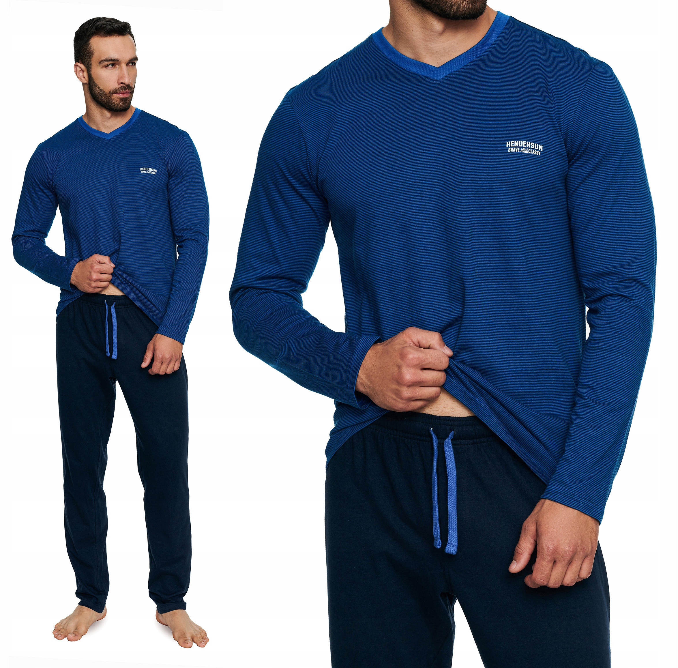 

Piżama Męska Henderson Tier Bawełniana M