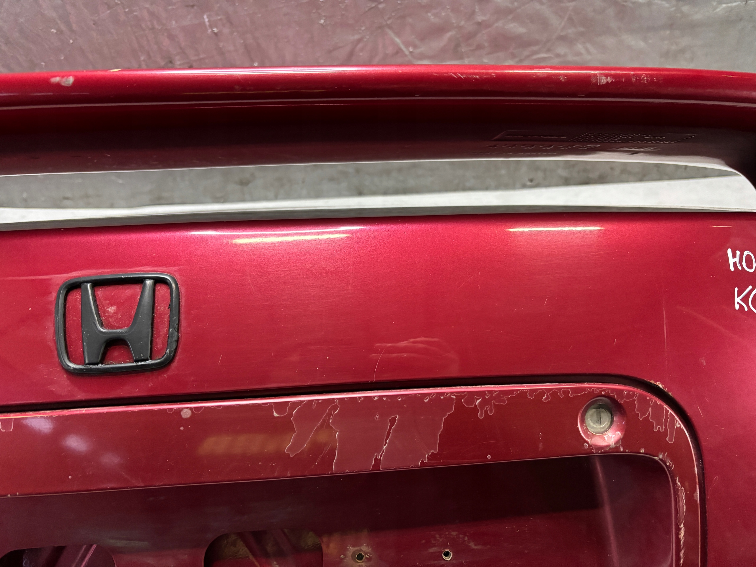 trunk door boot Honda Prelude IV 4