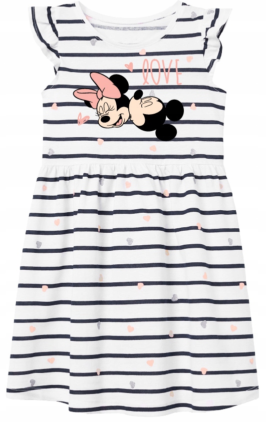 

Sukienka Myszka Minnie Mini r. 122 krótka, lato