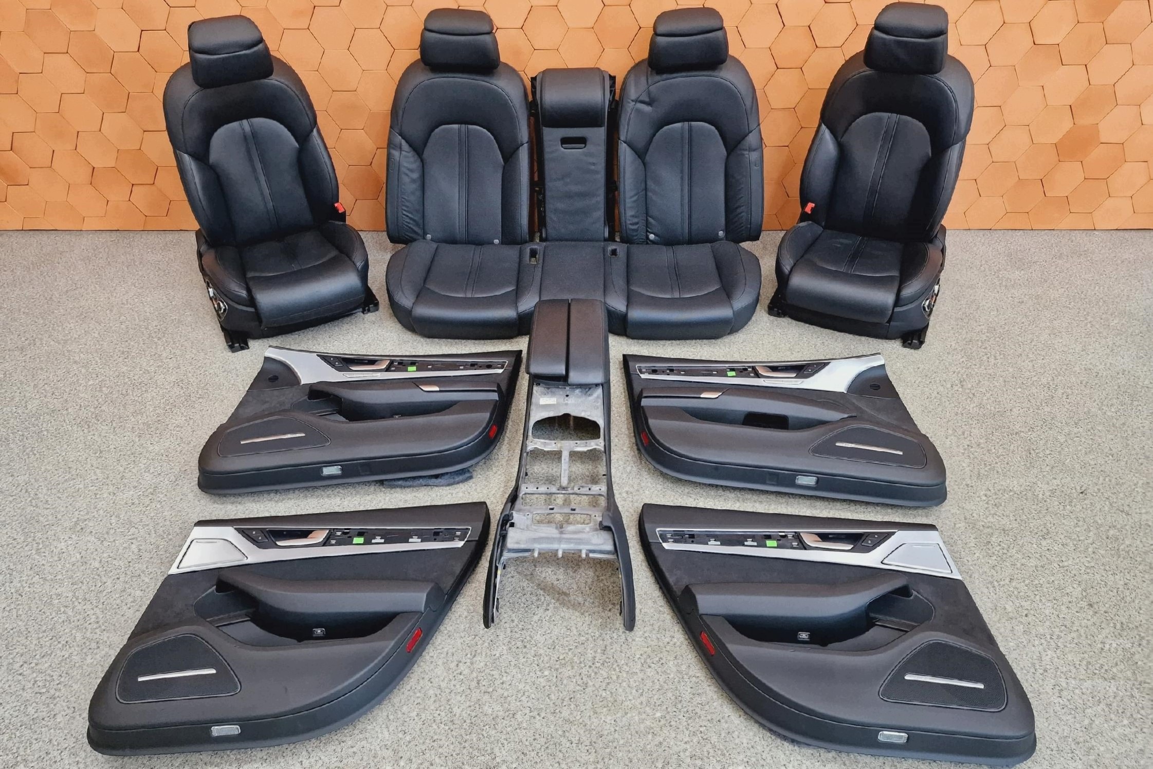 AUDI A8 S8 D4 4H inner seats heated MASAZ WENTYLACJA BOSE leather