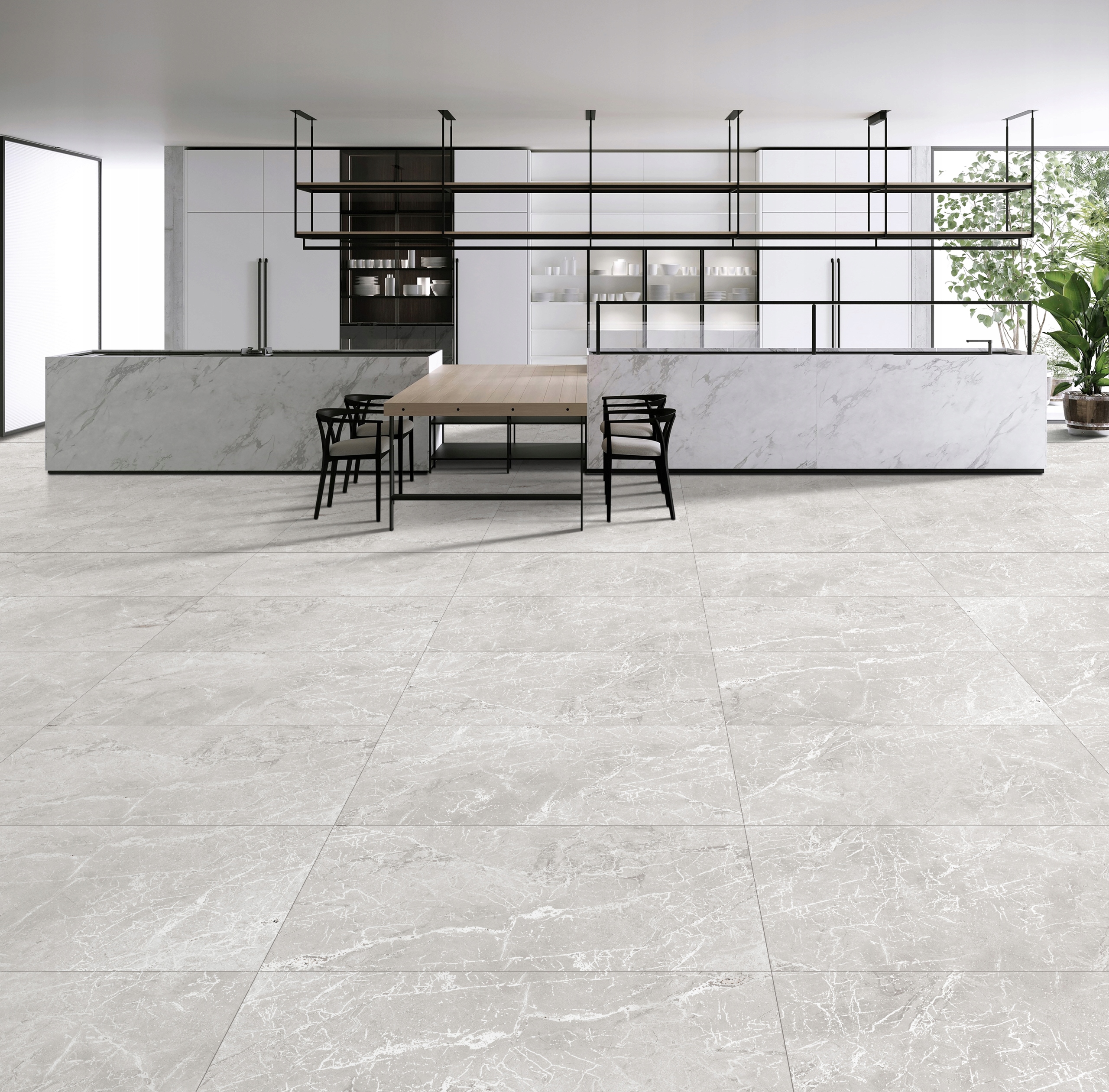 PŁYTKI PODŁOGOWE ZORANI BIANCO 60X120 CARVING Typ gres