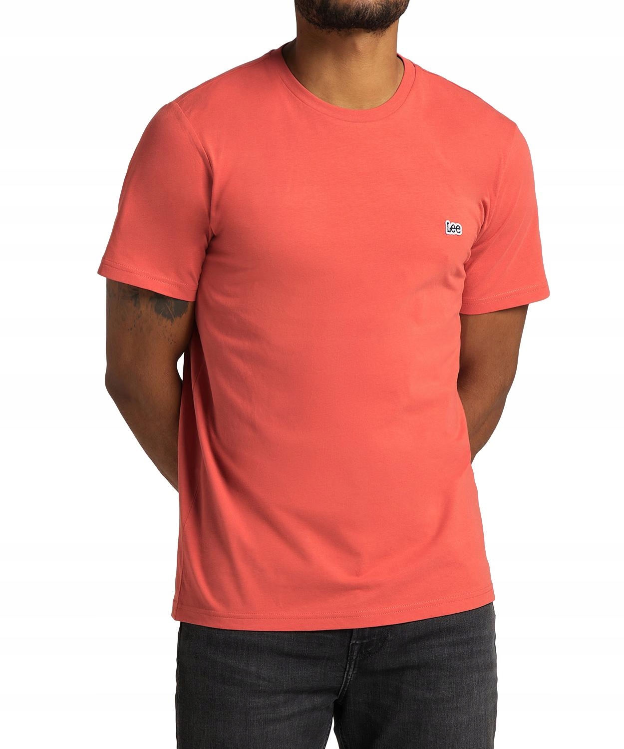 

T-shirt Lee Patch Logo Tee L60UFQQM Washed Red M