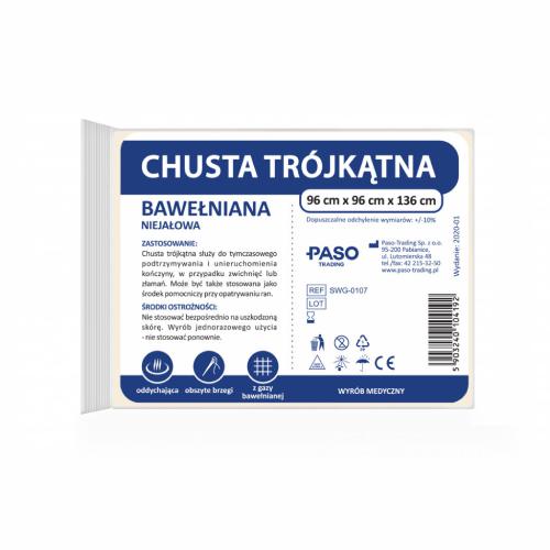 

Chusta Trójkątna bawełniana niejałowa Pasomed 1szt