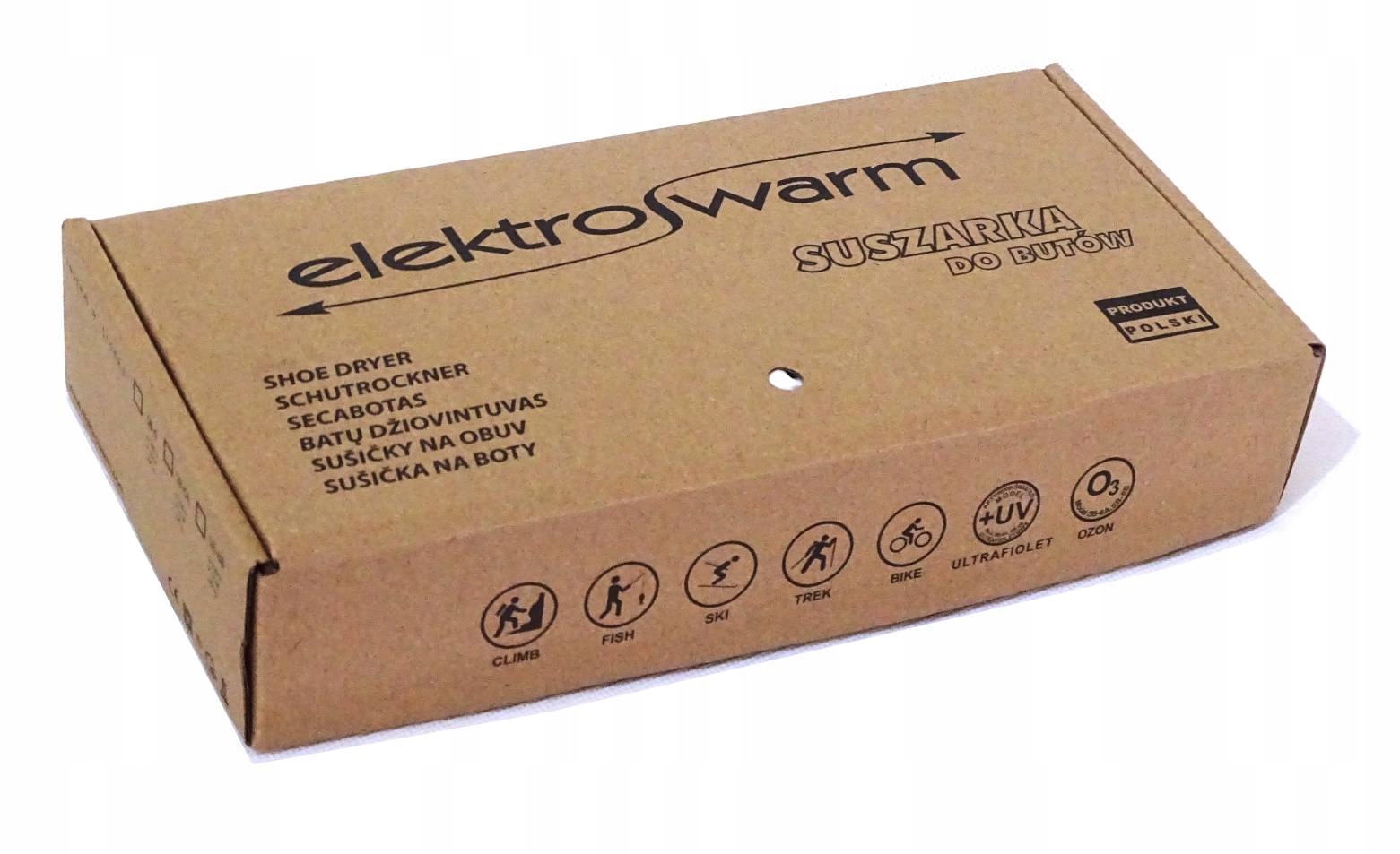 POLSKA SUSZARKA SUSZARKI DO BUTÓW SB-6C + OZON Moc 20 W