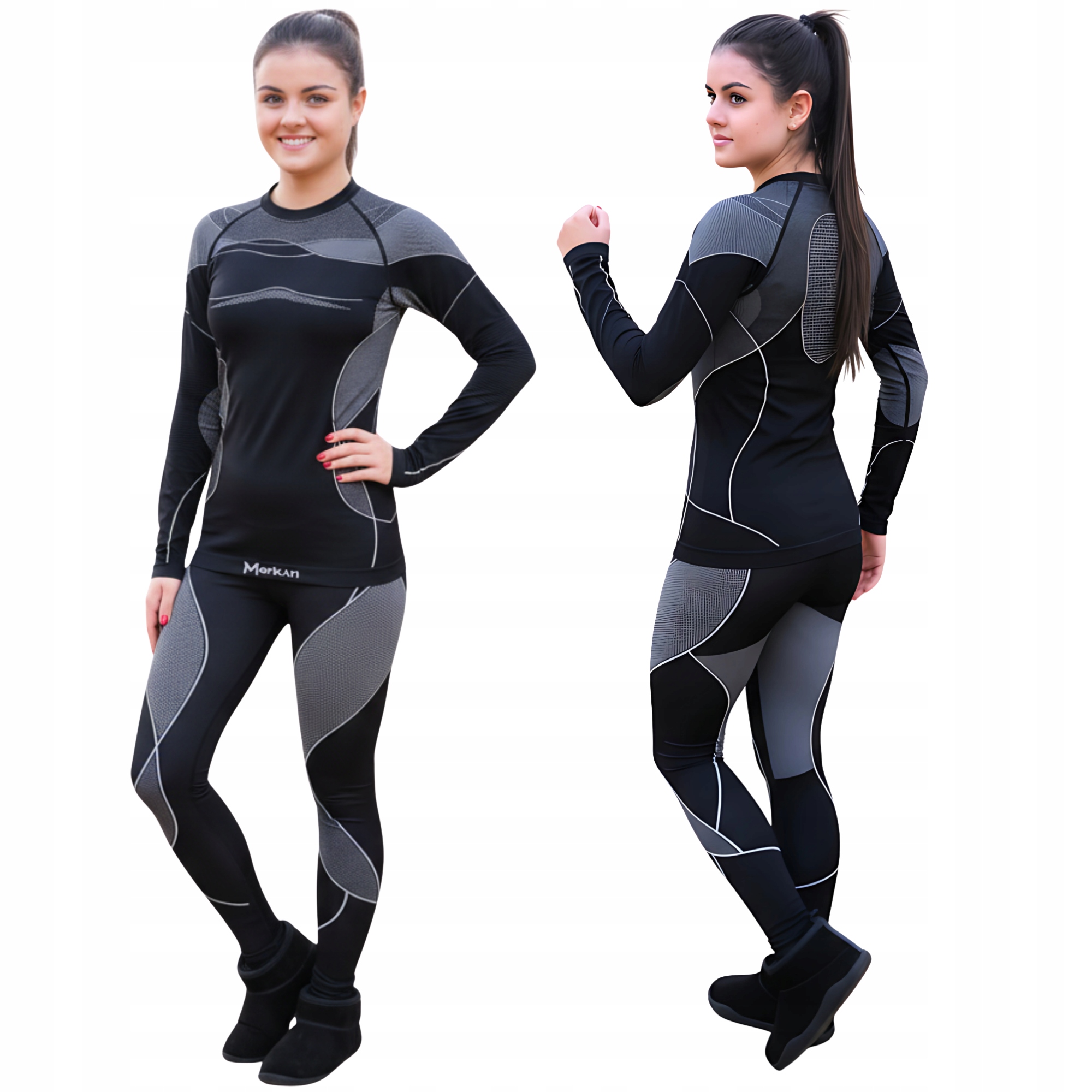 Dámské Termoprádlo Funkční Prádlo na Zimu Set Coolmax