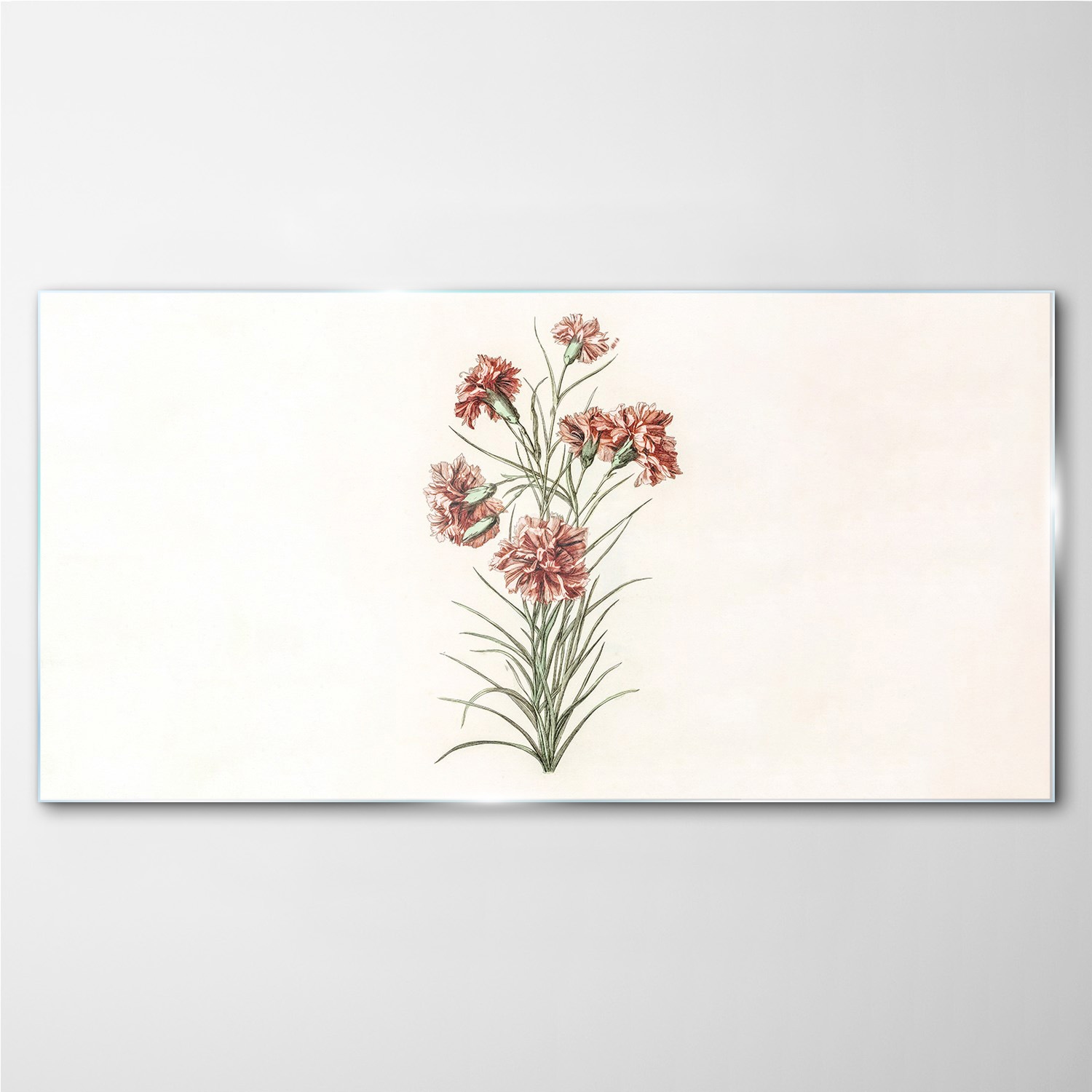 

Szklany obraz na ścianę Kwiaty roślina 140x70 cm