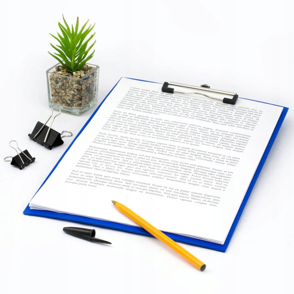 Deska Niebieska Podkład Clipboard z Klipem A4 Kod producenta 32001/009087/0315-0002-03